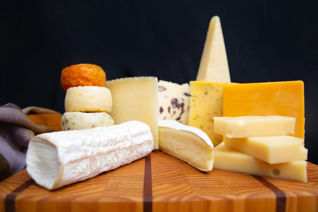 Different Types of Cheeses